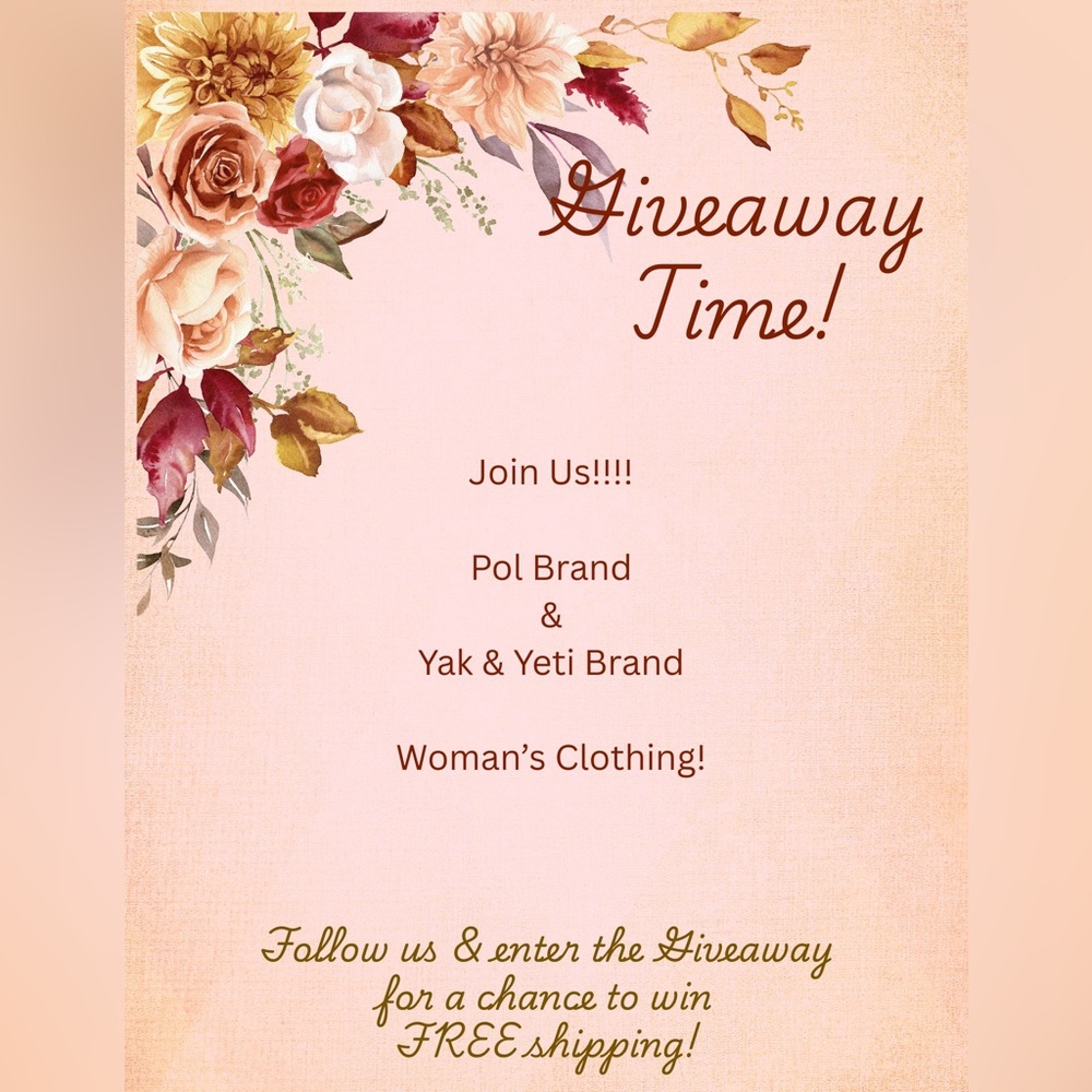 FREE GIVEAWAY